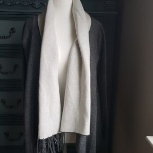 Grey/white Cowl Neck Sweater Sz. Small